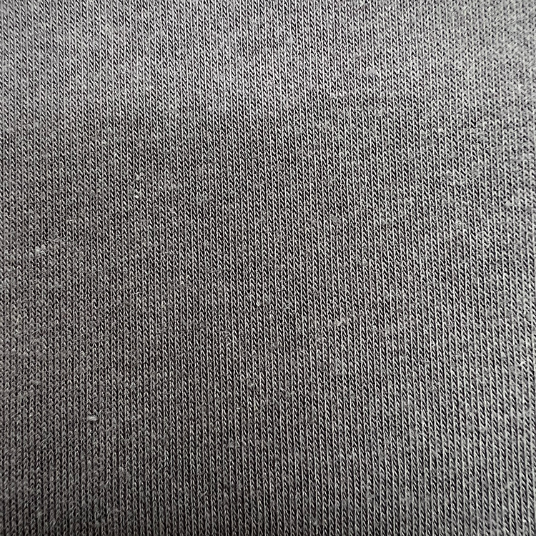 Puuhiilen harmaa kiinteä pehmeä pusero fleece kangas