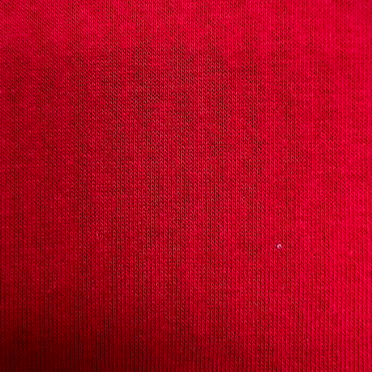 Scarlet Red Stretch Fine Powerpaita fleece -neulottu kangas
